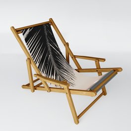 Sunset Palm Leaf Sling Chair