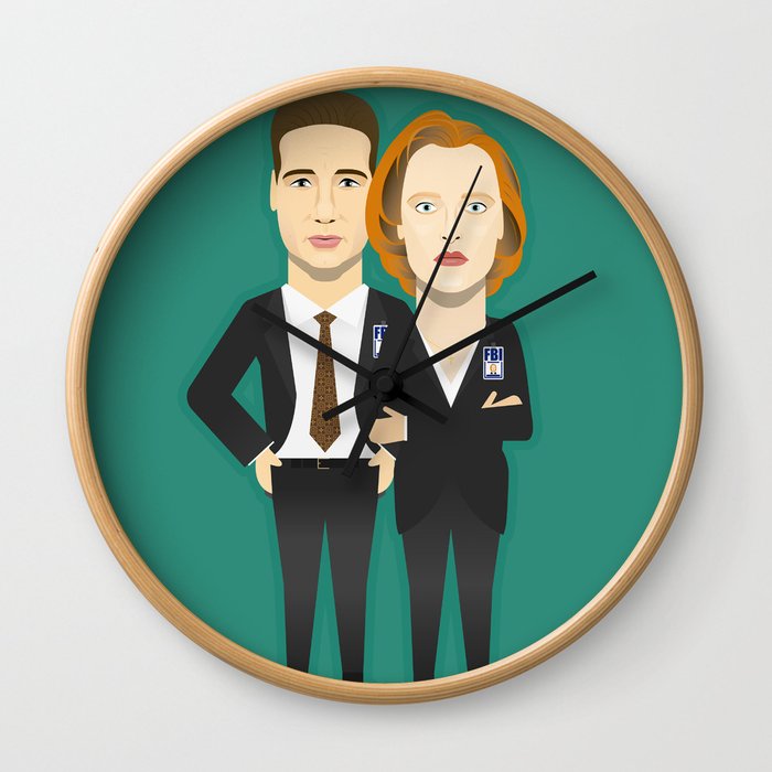 Watching The Detectives #4: Portrait Wall Clock