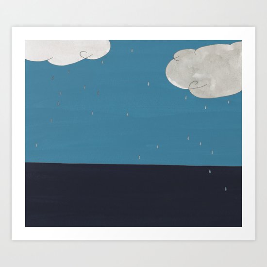 Oh, Weather Art Print
