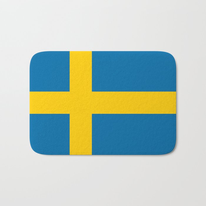 Flag of Sweden - Swedish Flag Bath Mat