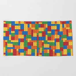 Building blocks Beach Towel