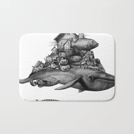 Whale Bath Mat