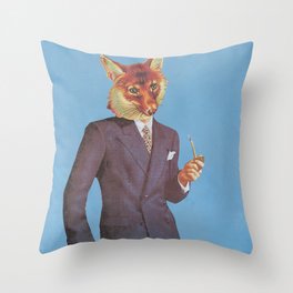 What a Fox! Throw Pillow