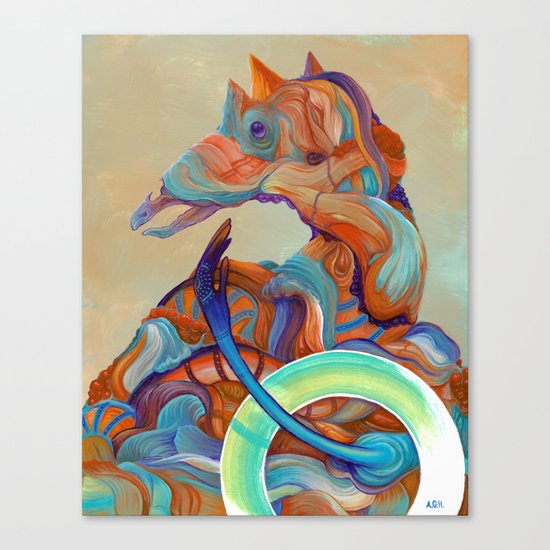The ambassador of light Canvas Print
