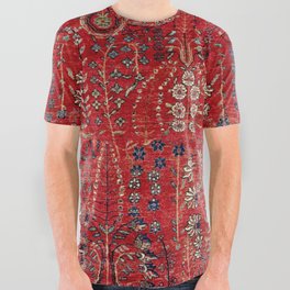 Sultanabad Arak West Persian Rug Print All Over Graphic Tee