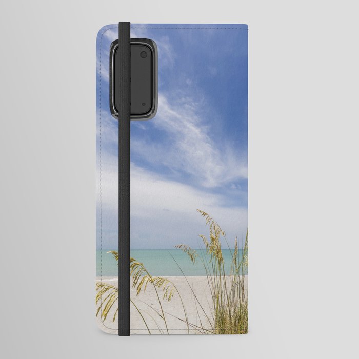 Heavenly calmness on the beach Android Wallet Case