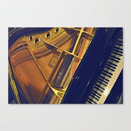 Grand Piano Canvas Print