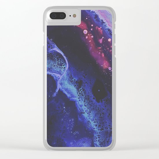 Astral Plane Clear iPhone Case