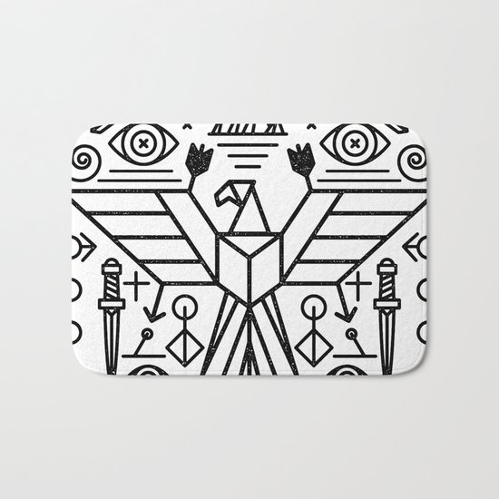 Secret Eagle Bath Mat