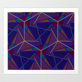 Geometric Abstract Art Print