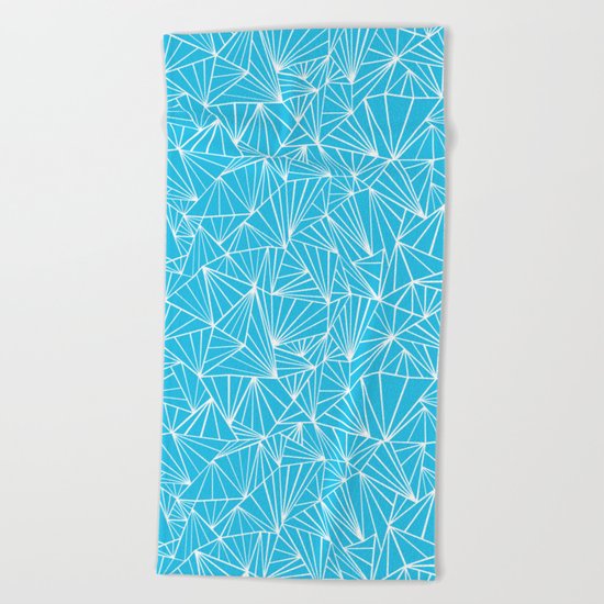 Ab Fan Electric Repeat Beach Towel