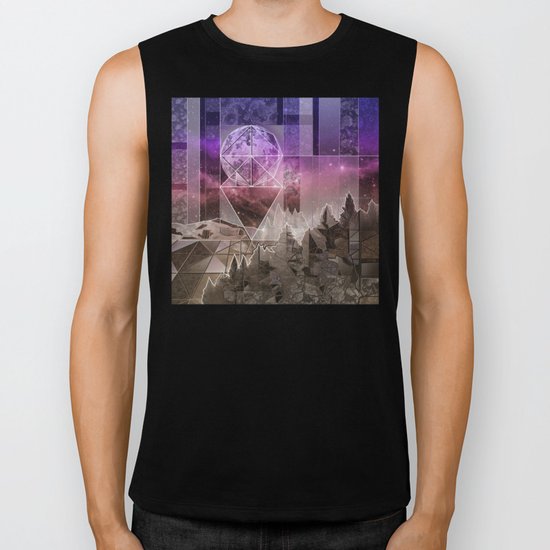 night forest 4 Biker Tank