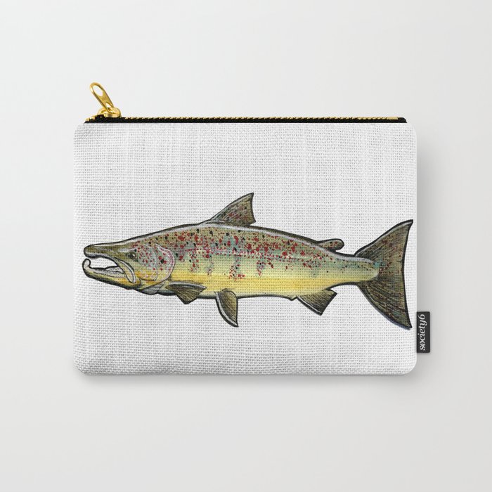 The atlantic salmon. Carry-All Pouch