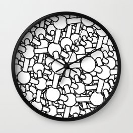 Diamond Atomic Lattice Wall Clock