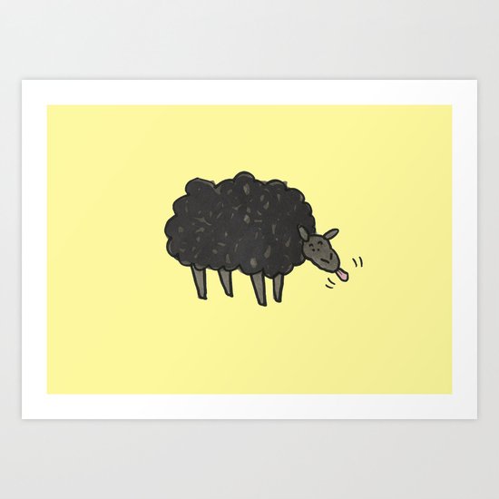 Sheep Art Print