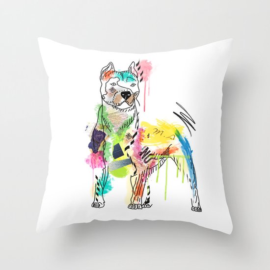 dog Throw Pillow