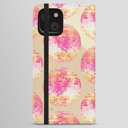 Disco Ball – Pink Ombré iPhone Wallet Case