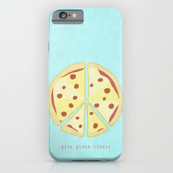Give Pizza Chance iPhone & iPod Case