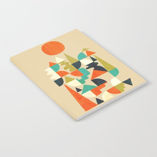 Mountains Hills and Rivers Notebook