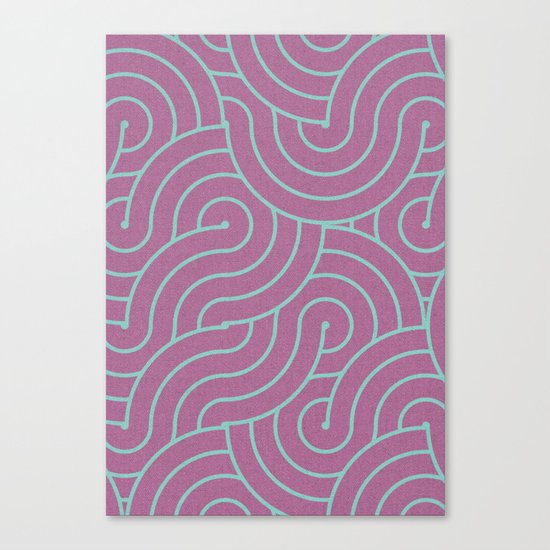SWIRL / candy Canvas Print