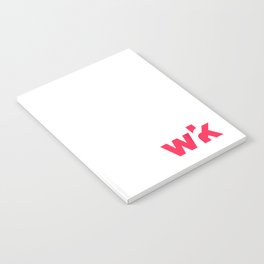 Wrk Full Colour Logo Notebook