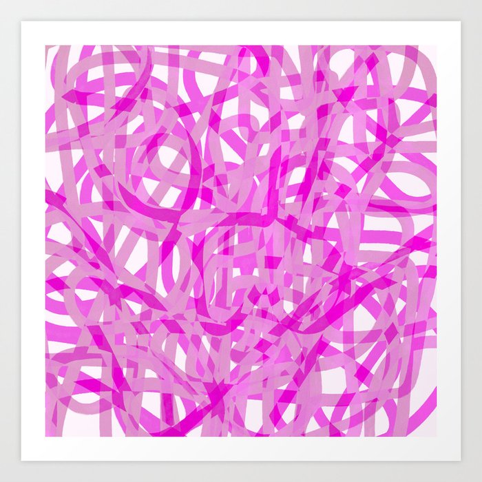 ALTX_Pink Art Print