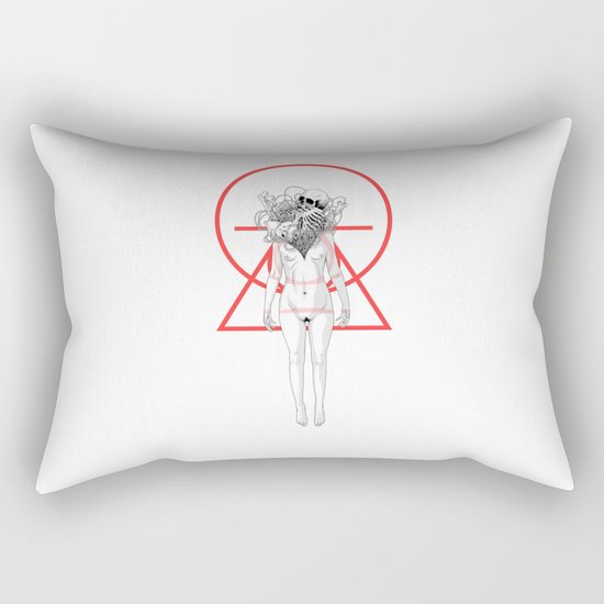 Flowering Rectangular Pillow