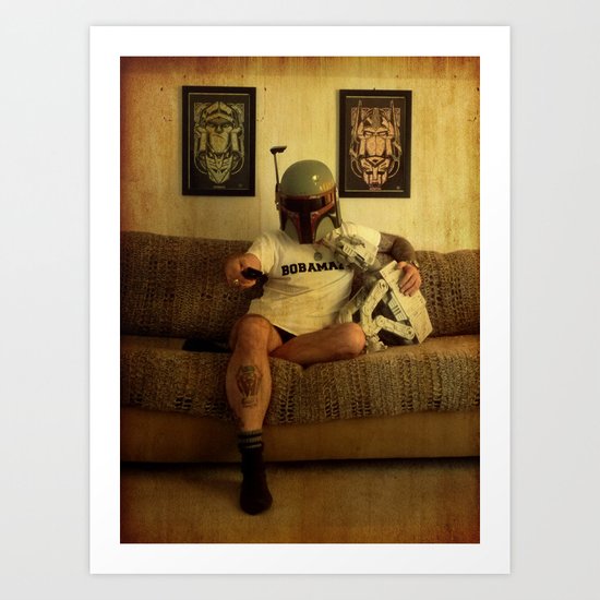 Bobamazing Art Print