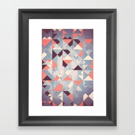 Abstract Sky Framed Art Print