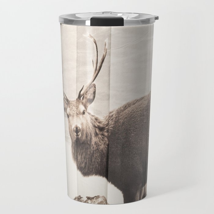 Christmas reigns Triumphant Not only in The mind of a Reindeer Travel Mug
