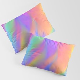 Neon Flow Nebula #1 Pillow Sham