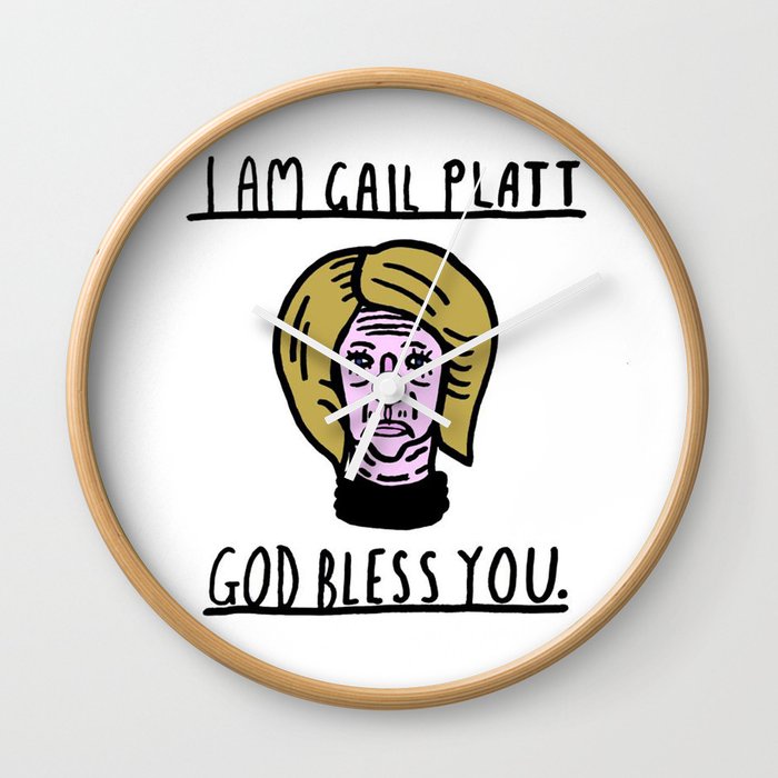 I am Gail Platt , Godbless You Wall Clock