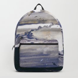 Stormy Sea by Peder Balke (1870) Backpack