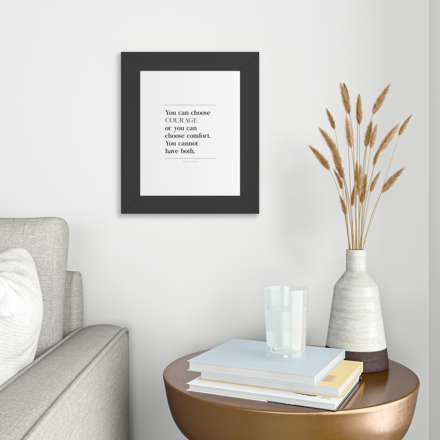 Download Print & Frame 8x10 5x7 Wall Art 4x6 Brene Brown Quote Gift and 11x14 Digital Print Perfectionism is the Enemy of Done