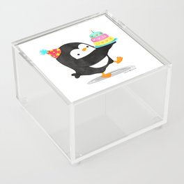 Birthday Penguin Acrylic Box
