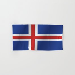 Flag of Iceland Hand & Bath Towel