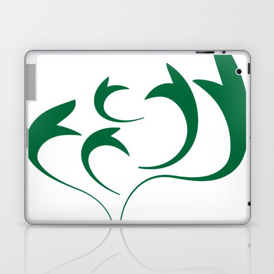 green forest Laptop & iPad Skin