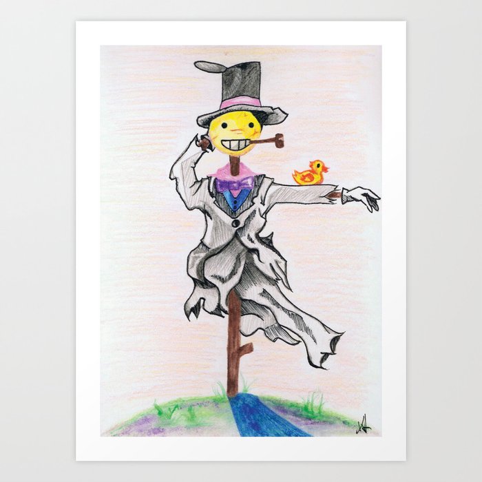 Turnip Head Howls Moving Castle Art Print By Kalotina Society6