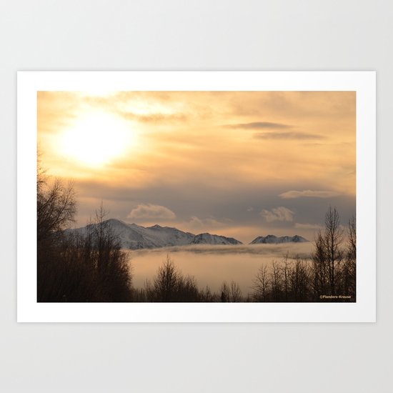 Winter Fog Art Print
