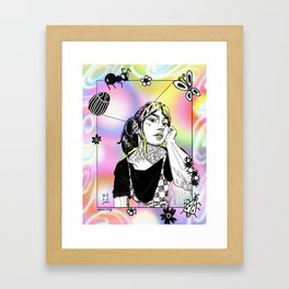 Buggy Bloom Framed Art Print