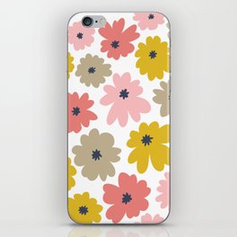 Floral Pattern iPhone Skin