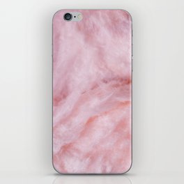 Blush Pink Cotton Candy  iPhone Skin