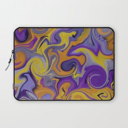 Lilac Swirl Laptop Sleeve