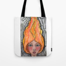 She's A Candle Tote Bag