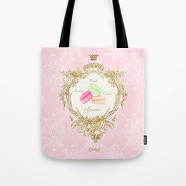 French Patisserie Macarons Tote Bag