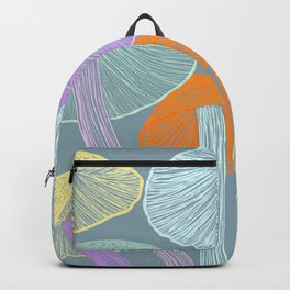 Pastel Magic Mushroom Garden Backpack