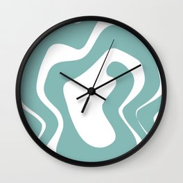 Blue abstract Wall Clock