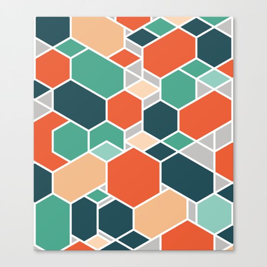 Hex P Canvas Print