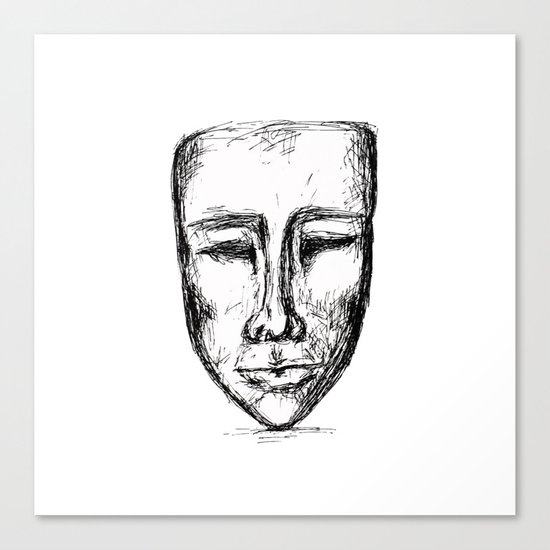 Face Canvas Print