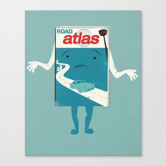 Atlas Shrugged Canvas Print
